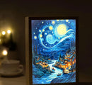 LED Light Van Gogh Painting