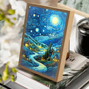 LED Light Van Gogh Painting